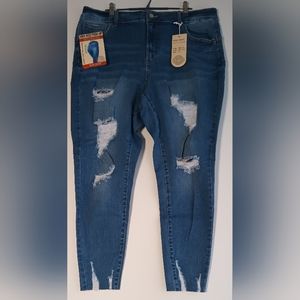 WAX "Butt, I Love You!" Jeans Medium Wash
